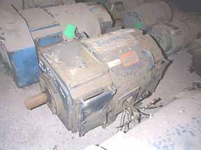 25 HP 850/2000 RPM General Electric, Frame 365ATY, 240 Volts, DP, Stab Shunt, DC Motor