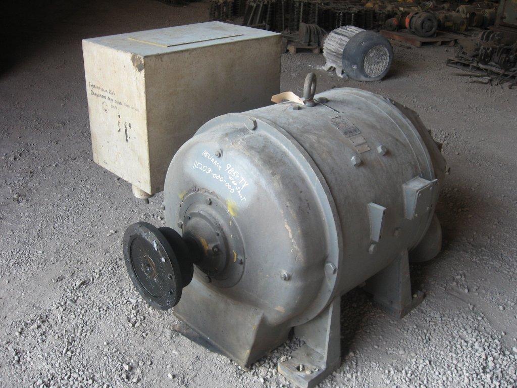 250 HP 850/1150 RPM Reliance, Frame 985-TY, 250 Volts, DC Motor
