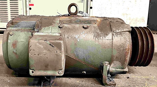 3 HP 1750 RPM Westinghouse, Frame 218-A, 240 Volts, Shunt, DC Motor