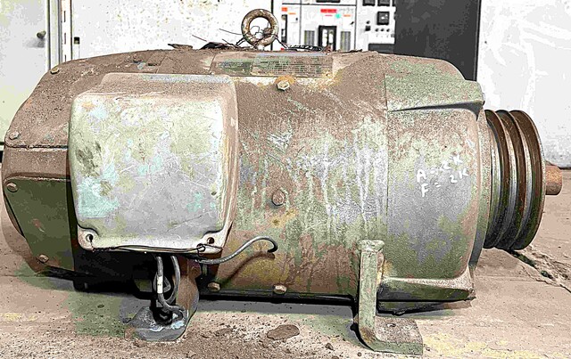 5 HP 1150 RPM Westinghouse, Frame 286-A, 240 Volts, TENV, Shunt, DC Motor