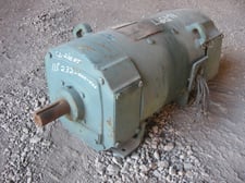 5 HP 1750 RPM General Electric, Frame 2110AT, 240 Volts, TENV, Shunt, DC Motor