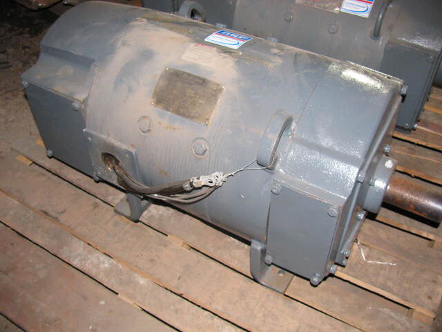 15 HP 1750 RPM General Electric, Frame 288AT, 240 Volts, DC Motor 2 available)