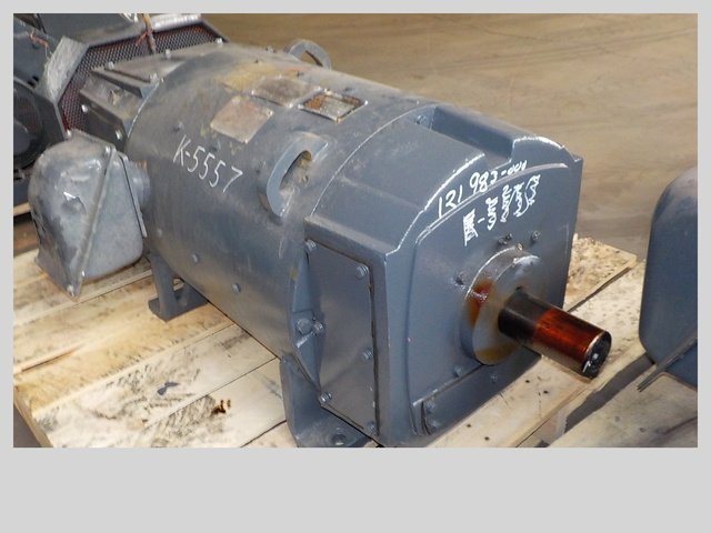 50 HP 1150 RPM General Electric, Frame 409ATY, 240 Volts, TEFC, DC Motor 2 available)