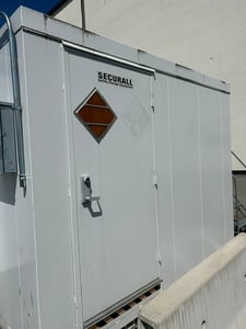 Securall #AGBL-1600, Outdoor Safety Storage Building - HVAC, Ventilation, Electrical & 289 Gal Containment (2