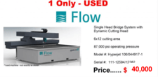 Flow #Hyperjet 100/044917-1, waterjet