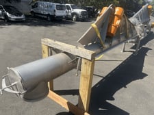 17', 19' and 4' long, GEA #Scan-Vibro, vibratory conveyors, Stainless Steel, totally enclosed, CIP nozzle