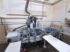 Weeke #BP12/W-Optima-1, CNC Woodworking Machining Center, 118" X, 47" Y, 6" Z, 7 HP, 6000-18,000 RPM, 8