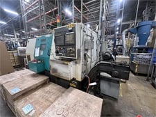 Takisawa #EX-110, CNC Lathe, 8.5" X, 28" Z, 19.5" swing, 15.75" turning diameter, 10" chuck, 25 HP, 3500 RPM
