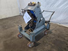 No. GBM-28 Gullco, Plate Beveling Machine, 2" plate thickness, 1.1" max. bevel width, 0.95" max. bevel depth