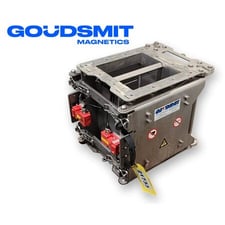 10" x 10" Goudsmit #SBPN925010, External Pole Magnet, Manual Quick Clean