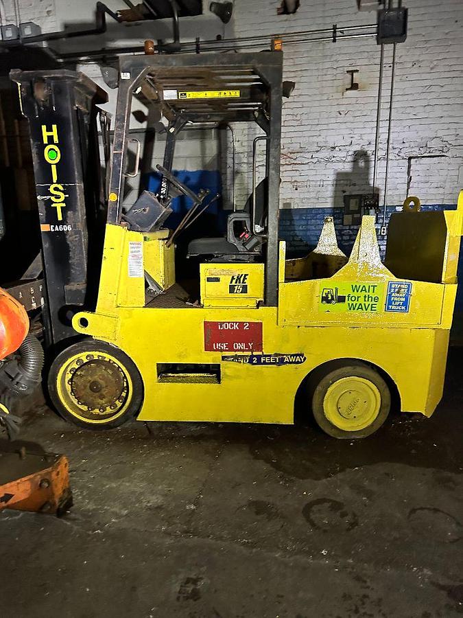 30,000 LB Hoist #FKE-15, Electric Cushion Tire Forklift, Lazer Series