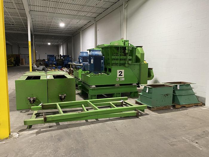 KM Key Machinery G.m.b.h. #MC1, Vertical Hammermill Grinder, 28" x 32" Housing, 250 HP, 2018