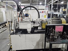No. 250 Rotoflo, Spline Roller, 36" Rack, 45" Stroke, 25 HP, Fanuc 35i Control, M-10iA Robot Loader, 1990