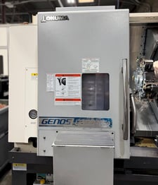 Okuma #Genos-L-300-MYW-e, CNC lathe, 20.4" swing, 3-jaw 10" chuck, 2.5" bar, Y-axis, sub spindle, 12 turret