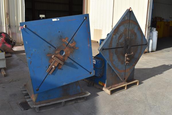 12000 lb. Pandjiris, headstock & tailstock positioner