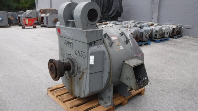 300 HP 650 RPM General Electric, Frame 6453, DPFVBB, 500 VA