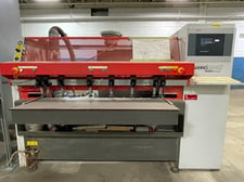 Gannomat #470TB, CNC Drill & Dowel Inserting Machine, 575 V., 3 Ph., 60 Hz., 90 PSI., 2008