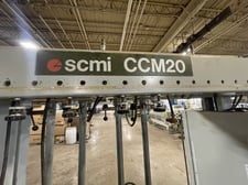 SCMI #CCM20, Case Clamp, 3 Station, w/Operator Controls