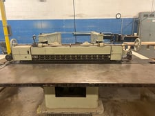 Diehl #890WA, Veneer Splicer/Stitcher, w/Light Table & Manuals, Rebuilt 2012