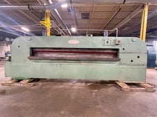Ruckle #AFN34, Veneer Guillotine, 11' width