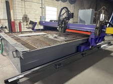 Hornet #UH120-EDR5D, CNC Plasma Table, 12' x 14', Hypertherm HPR260, MicroEDGE CNC, (2) Oxy-Acetylene