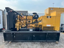 500 KW Caterpillar #3456, diesel generator set, 277/480 Volts, 650 hours, 1800 RPM, open skid, 300 gal.