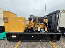 500 KW Caterpillar #3456, diesel generator set, 277/480 Volts, 624 hours, 1800 RPM, open skid, 300 gal.