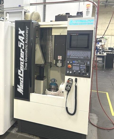 Kitamura #MedCenter5AX, 5-Axis CNC Vertical Machining Center, 10" X, 13" Y, 13" Z, 6.7" diameter table, 469