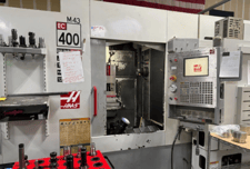 Haas #EC-400, 4-Axis Horizontal Machining Center, 20" X/Y/Z, 15.75" pallets, 20 HP, 12,000 RPM, CAT 40, 24