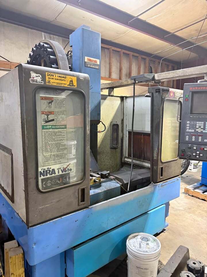 Mazak #Mazatech-V-414/22, 3-Axis CNC Vertical Machining Center, 22" X, 16.1" Y, 18.1" Z, 35.43" x 16.14"