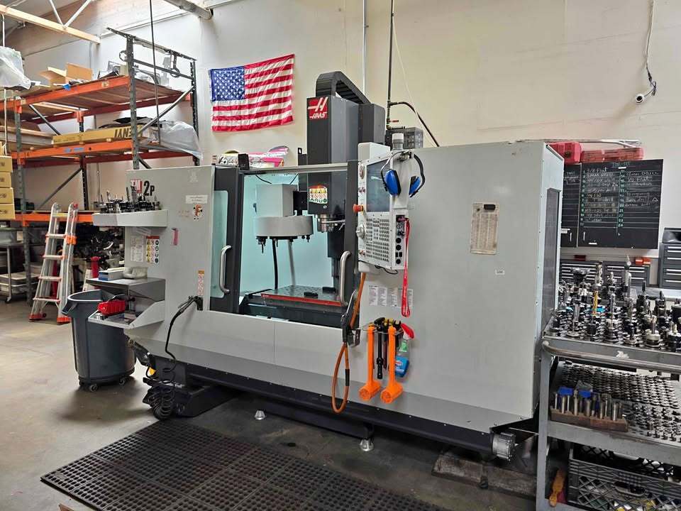 Haas #TM-2P, 3-Axis CNC Vertical Machining Center, 40" X, 16" Y, 16" Z, 57.75" x 10.5" table, 7.5 HP, 10,000