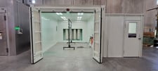 Global Finishing Solutions, powder coat recovery booth and storage enclosure, 2021