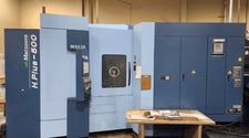 Matsuura #H.Plus-500-PC2, CNC Horizontal Machining Center, 31.4" X/Y/Z, 19.685" pallets, 15000 RPM, CAT 50