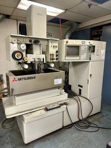 Mitsubishi #SX10, Wire Electrical Discharge Machine, 13.77" X, 9.84" Y, 8.66" Z, Mitsubishi CNC control, 1994