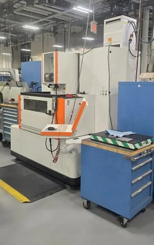 AgieCharmilles #CUT-20P, Wire Electrical Discharge Machine, 13.7" X, 9.8" Y, 9.8" Z, 3.54" x 3.54" U/V, 41.3"