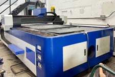 Senfeng #SF2513G, CNC Fiber Laser, 1500 watt, 4' x 8' table, Raycus RFL-C020-CE source, FSCUT2000 control
