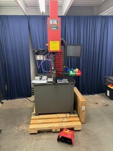 6 Ton, Haeger #618MSP-5LE, Hardware Insertion System, 18" throat, 200mm 7.9" stroke
