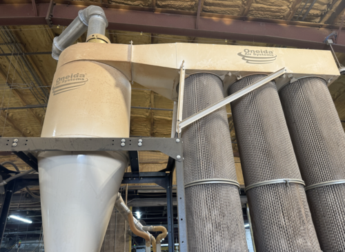 10 HP Oneida, Dust Collector, 2024