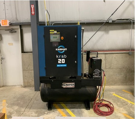 Kaishan #KRSB, Rotary Screw Air Compressor, 20 HP, 2020
