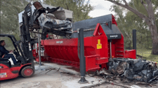 Enerpat #AMB-SCE6000, mobile car logger baler, 34" x 26" bale, Hardox-500, new