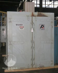 52" width x 75" H x 60" L, Precision Quincy, electric walk-in oven, 1000°F, Class A, Solvent Rated
