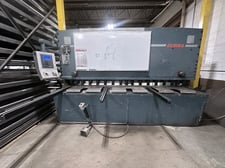 1/2" x 10' Durma #VS-3013, hydraulic shear, 7.5" stroke, 9-17 SPM, Cybelec Control, 2007