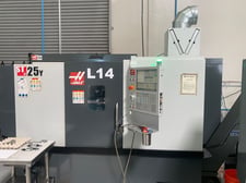 Haas #ST-25Y, CNC lathe, 31.7" swing, 10" chuck, 3" bar, 12" dia., 21" lgth, tailstock, high pressure