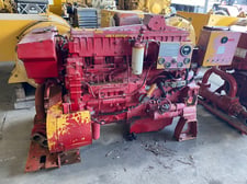 482 HP Caterpillar #3406, diesel marine engine, sound attenuated enclosure 1 flywheel housing