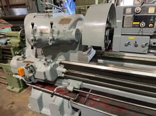 28" x 144" Boye & Emmes, Engine Lathe, 20" socs, 18" 4-jaw chuck, 436 RPM