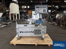0.7" Leistritz #Micro-18-GG/30D, twin screw extruder, 30:1 L/D, 6 section, 500 RPM, water cooled, 1997