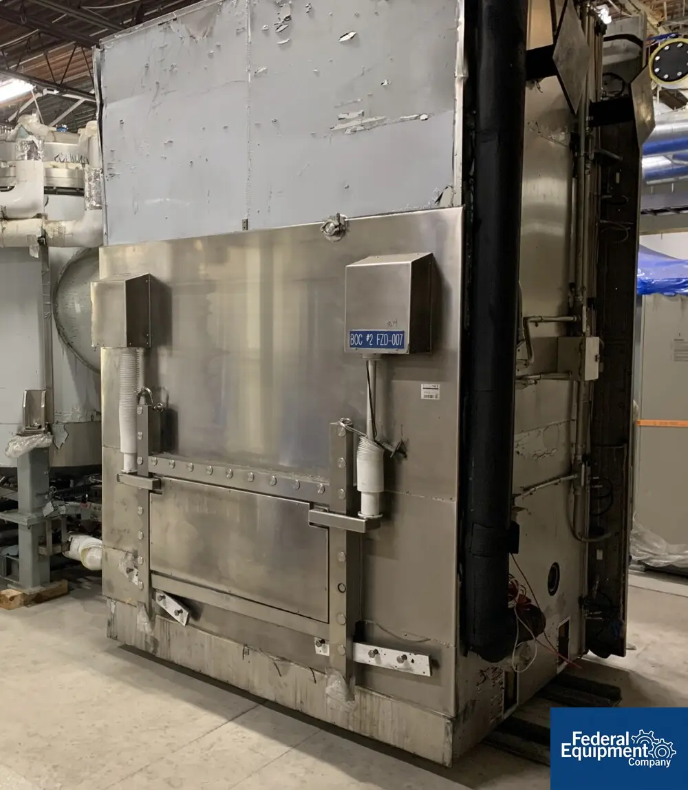 36" x 48" BOC Edwards #LyoMax-14, Freeze Dryer, 150 sq.ft., (13) shelf, 2003