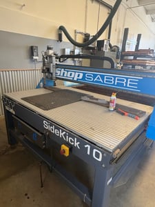 ShopSabre #Sidekick-10, CNC Plasma Table, 5' x 10', Hypertherm Powermax 85, 65" X, 122" Y, 2019