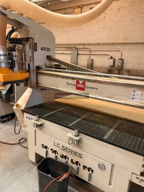 Techno CNC Systems #LC-Series-60120, CNC Router, PC based control, 220 V., 2025
