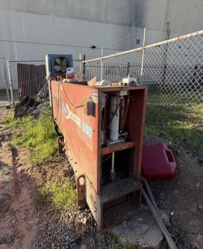 CP Manufacturing #CD600, Can Densifier, 500-1,000 lbs/hr, 6" x 10" x 13" biscuit, 10 HP, 230/460 V., 3 Ph.